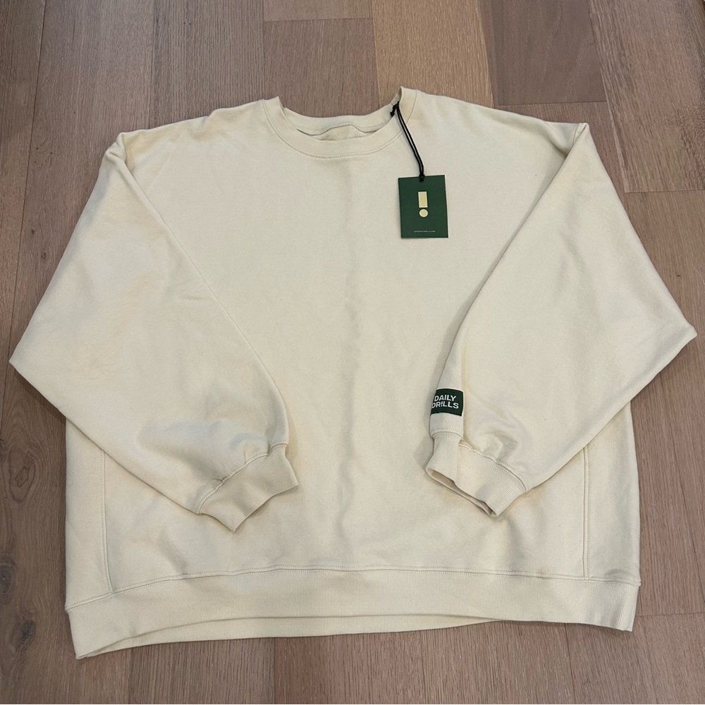 Daily Drills Sand Crewneck